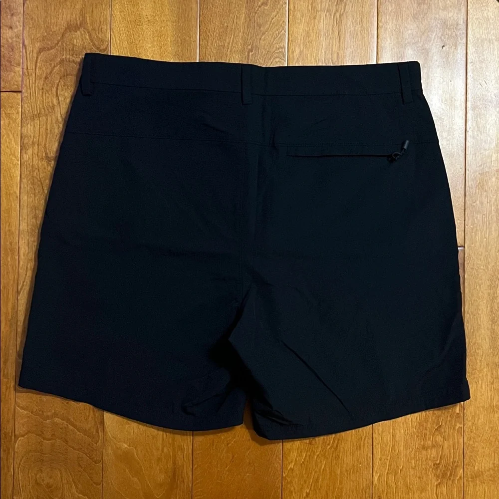 Old Navy Active Quick Dry Black Shorts Mens 36 Stretch Athletic Gym Casual